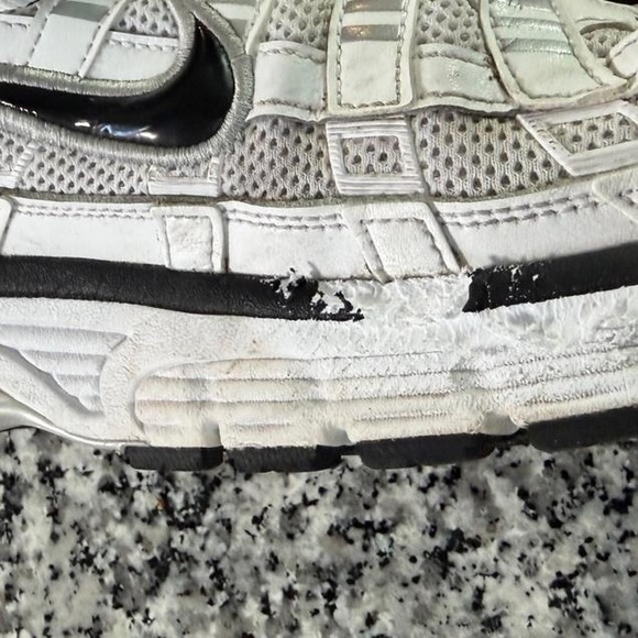 Nike P-6000 White Metallic Sneaker Shoe M13 CD6404 main image 5